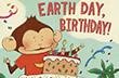 Earth Day Birthday Cake Celebration