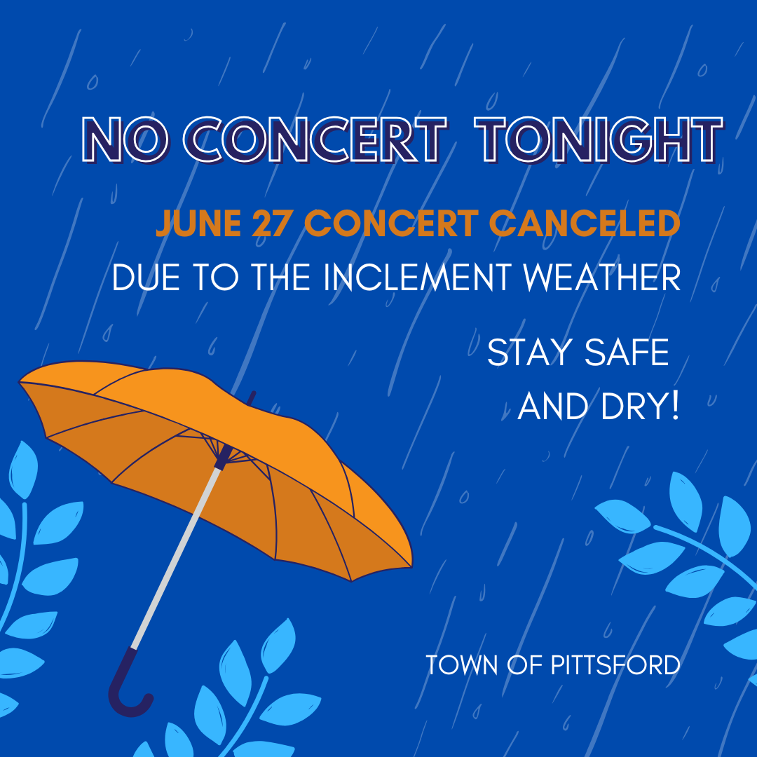 Concert June 27 2025 canceled due to weather graphic