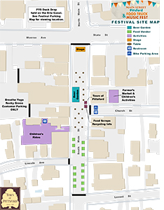 Music Fest Site Map
