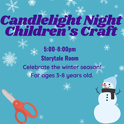 Pittsford Community Library Candlelight Night Children's Crafts and Live Music