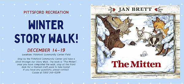 The Mitten Storywalk