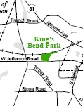 King's Bend Park Map
