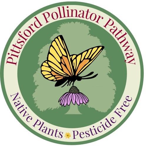 Pittsford Pollinator Pathway sign graphic