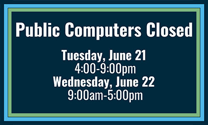 Library Public Computer Closure