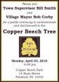 Copper Beech Farewell Ceremony