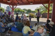 Erie Canal 200 Pittsford Library Canalside Storytime Topher Holt