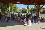 Erie Canal 200 Pittsford Library Canalside Storytime Topher Holt