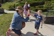 Erie Canal 200 Pittsford Library Canalside Storytime Topher Holt