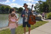 Erie Canal 200 Pittsford Library Canalside Storytime Topher Holt