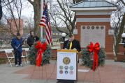 Womens Club of Pittsford Wreaths Across America Veterans Remembrance 2021