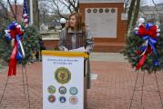 Womens Club of Pittsford Wreaths Across America Veterans Remembrance 2022