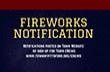 Fireworks Notification  graphic