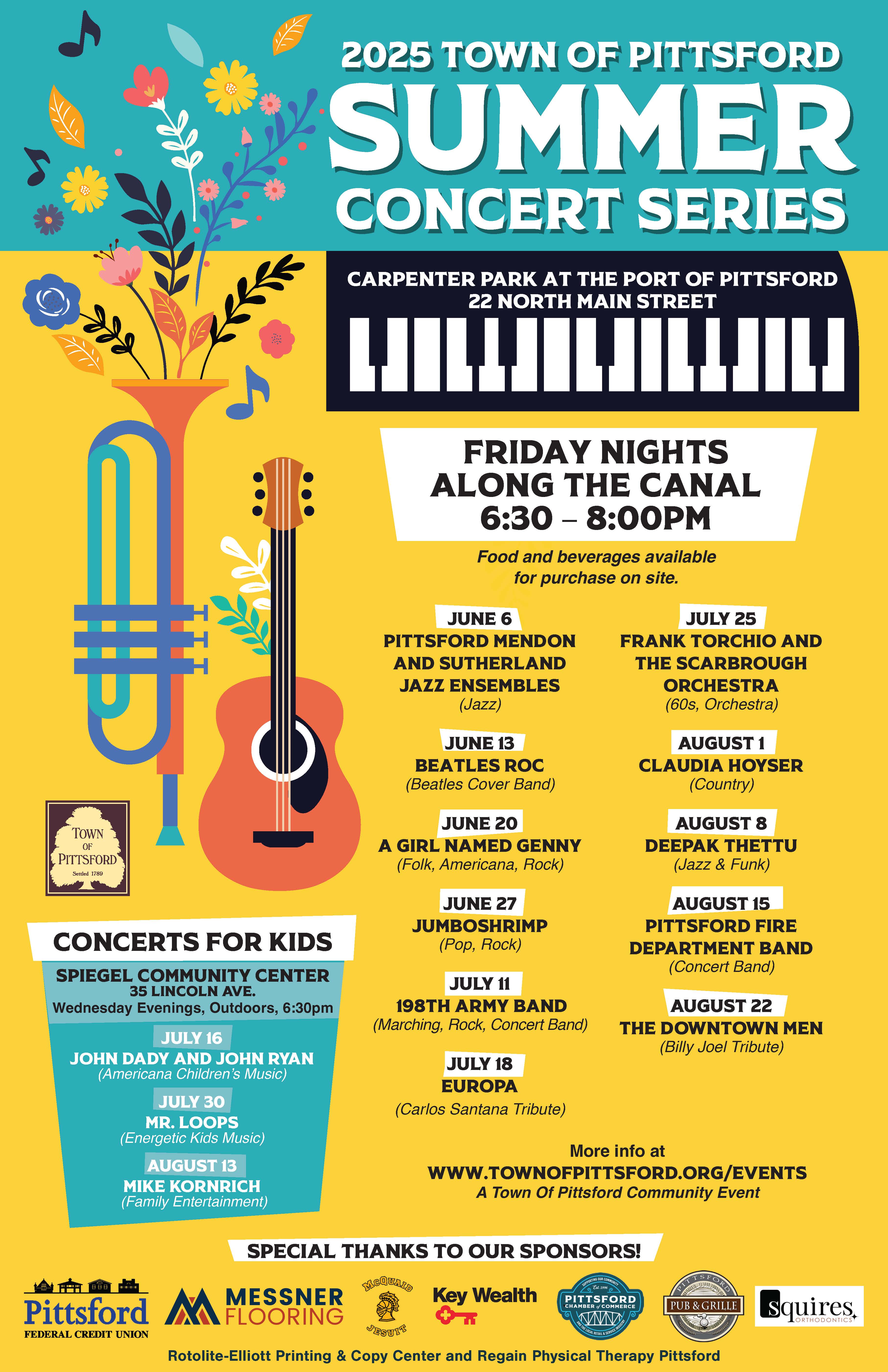 2025 Summer Concert Series