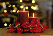 Christmas candles photo