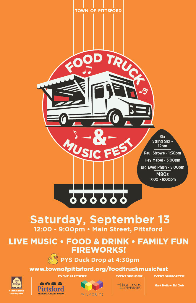 2025 Food Truck and Music Festival Poster