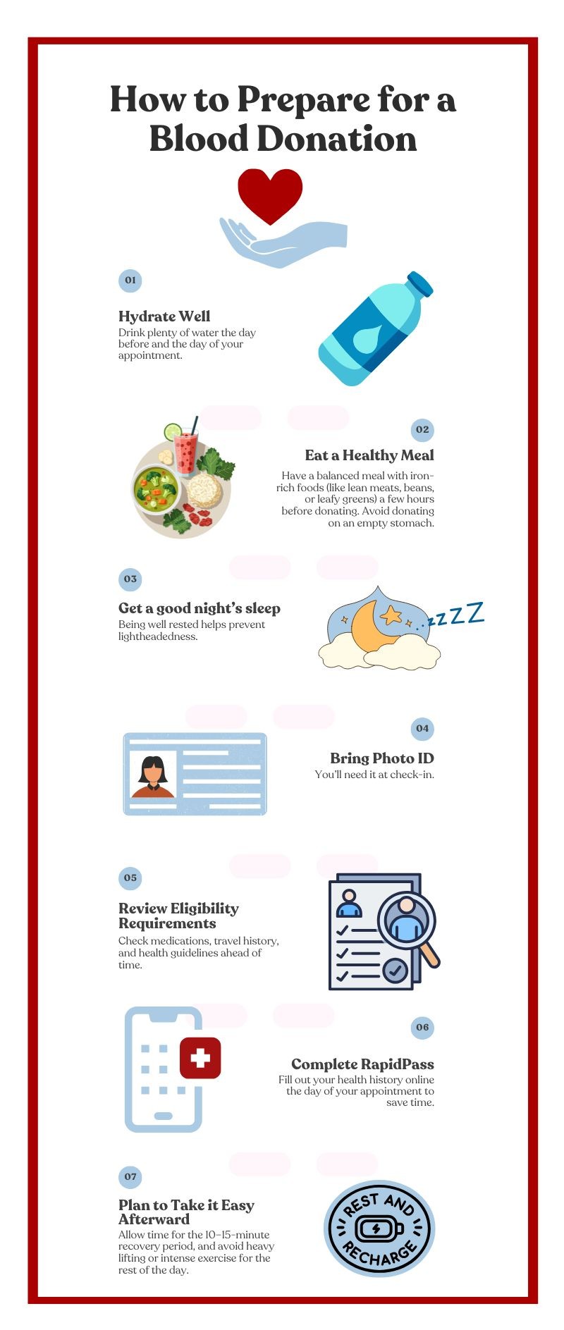 How to Prepare for a Blood Donation