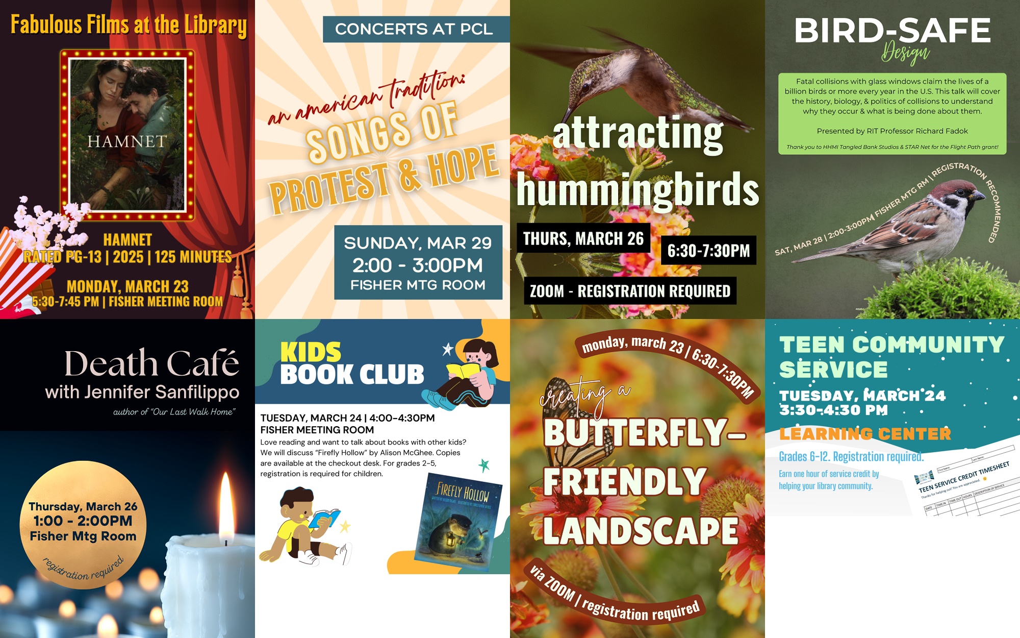 Library Program Flyers