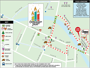 2023 Candlelight Night Map