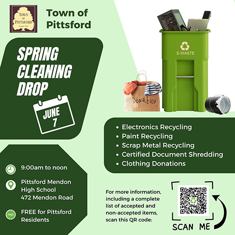 Spring Cleaning Drop 2025 information graphic