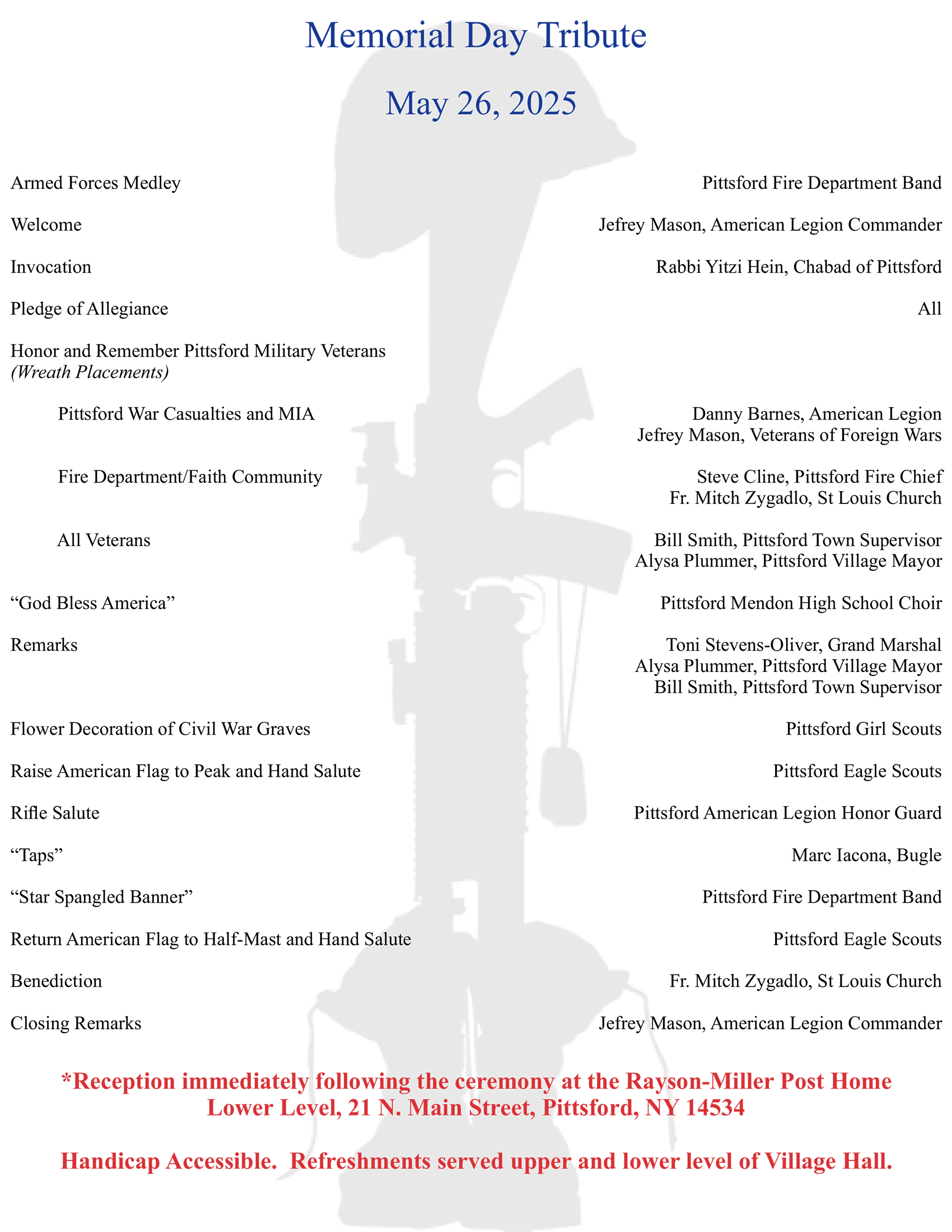 Memorial Day Program 2025