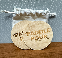 Paddle & Pour Coasters