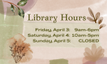 Easter Holiday Hours