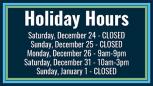Library 2022 Holiday Hours
